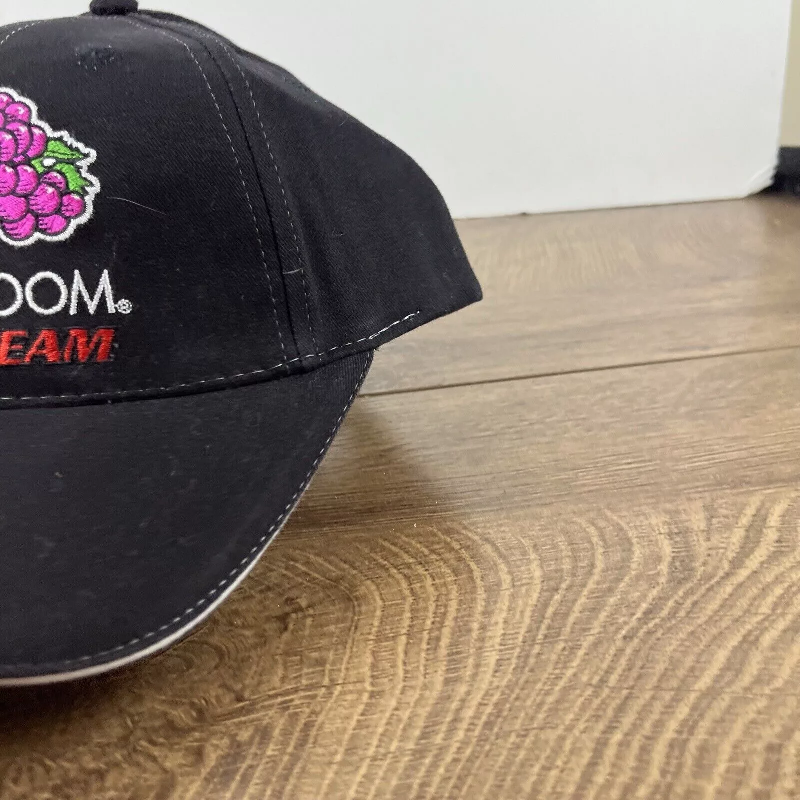 Other Hats Other Fruit of the Loom Racing 55 Hat Black Cap Hat Adjustable Bla