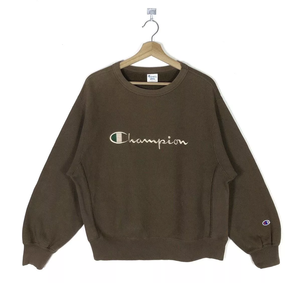 Champion Sweatshirts Hoodies Champion × Vintage VINTAGE CHAMPION REVERSE WEAVE SWEATSHIRT UNISEX Brown