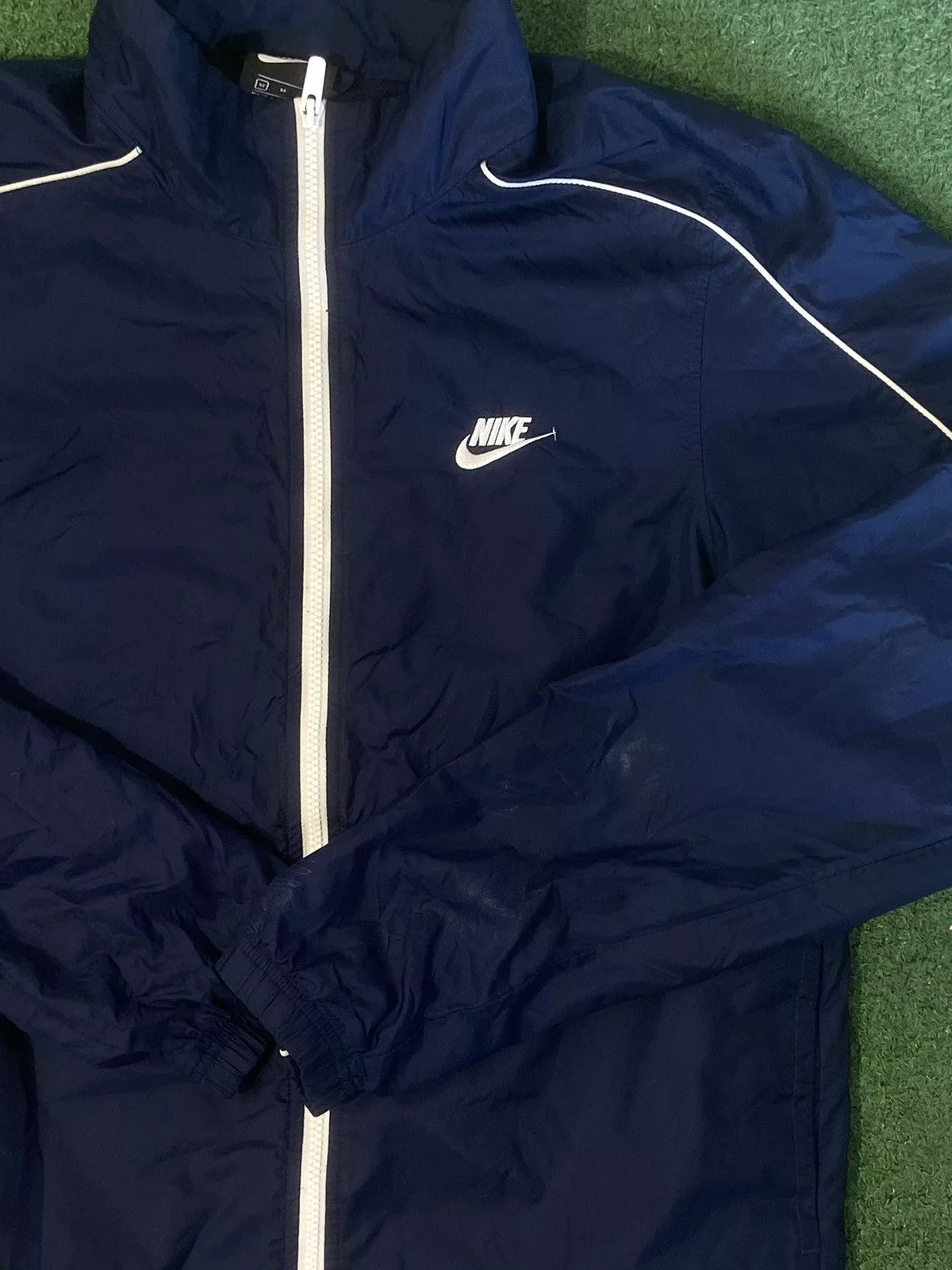Nike Light Jackets Nike jacket zipper uk drill Blue