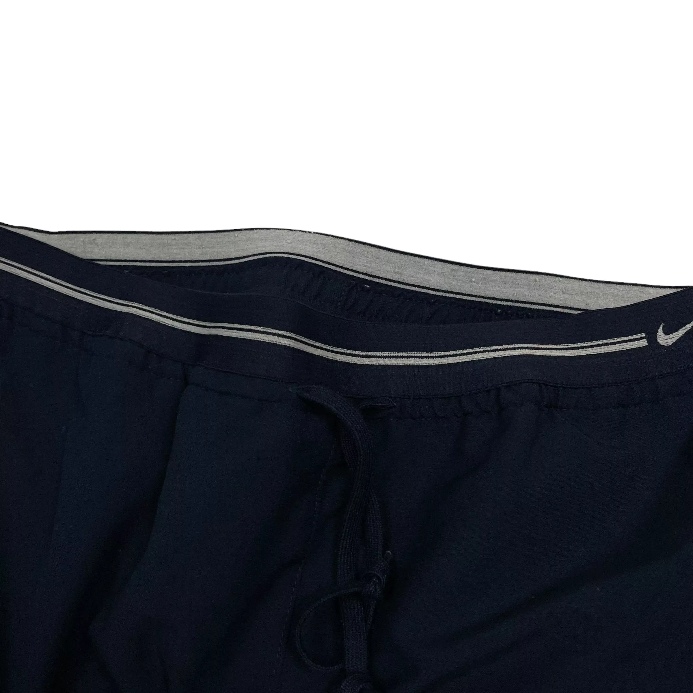 Nike Sweatpants Joggers Nike × Vintage Nike Mens Blue Mesh Lined Drawstring High-Rise Track Pants M