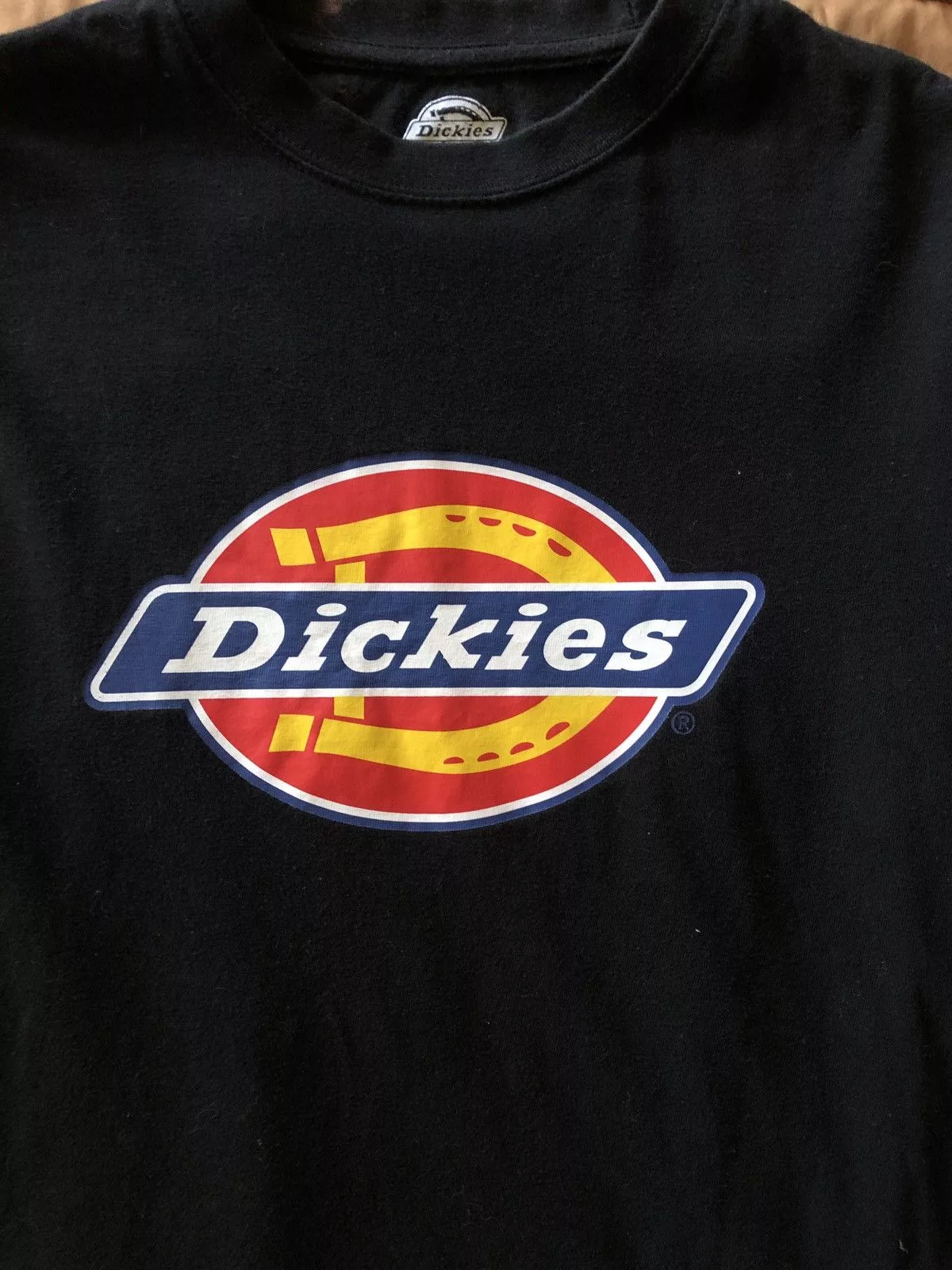 Dickies Short Sleeve T Shirts Dickies × Vintage Black Dickies graphic logo tee Streetwear