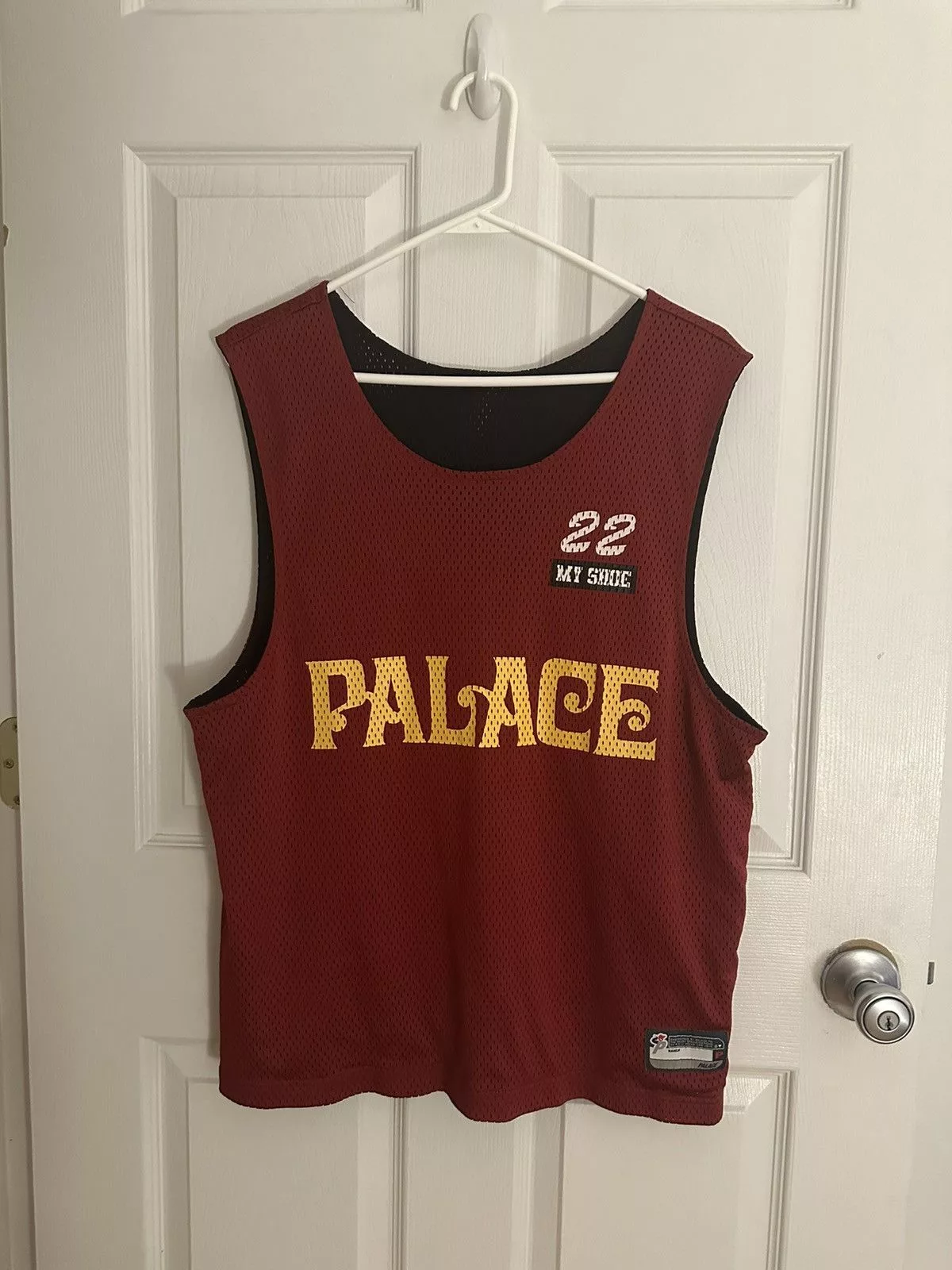 Palace Polos Palace Basketball Jersey Red