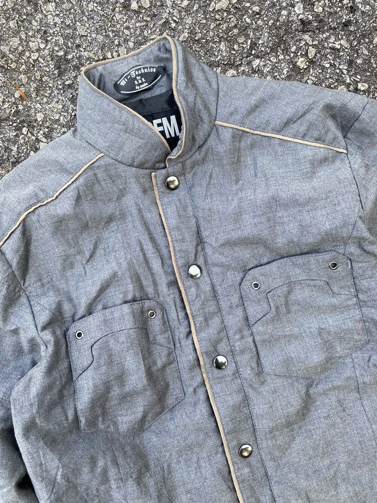 PPFM Light Jackets PPFM × Seditionaries PPFM hi-technics for R&R light jacket Gray