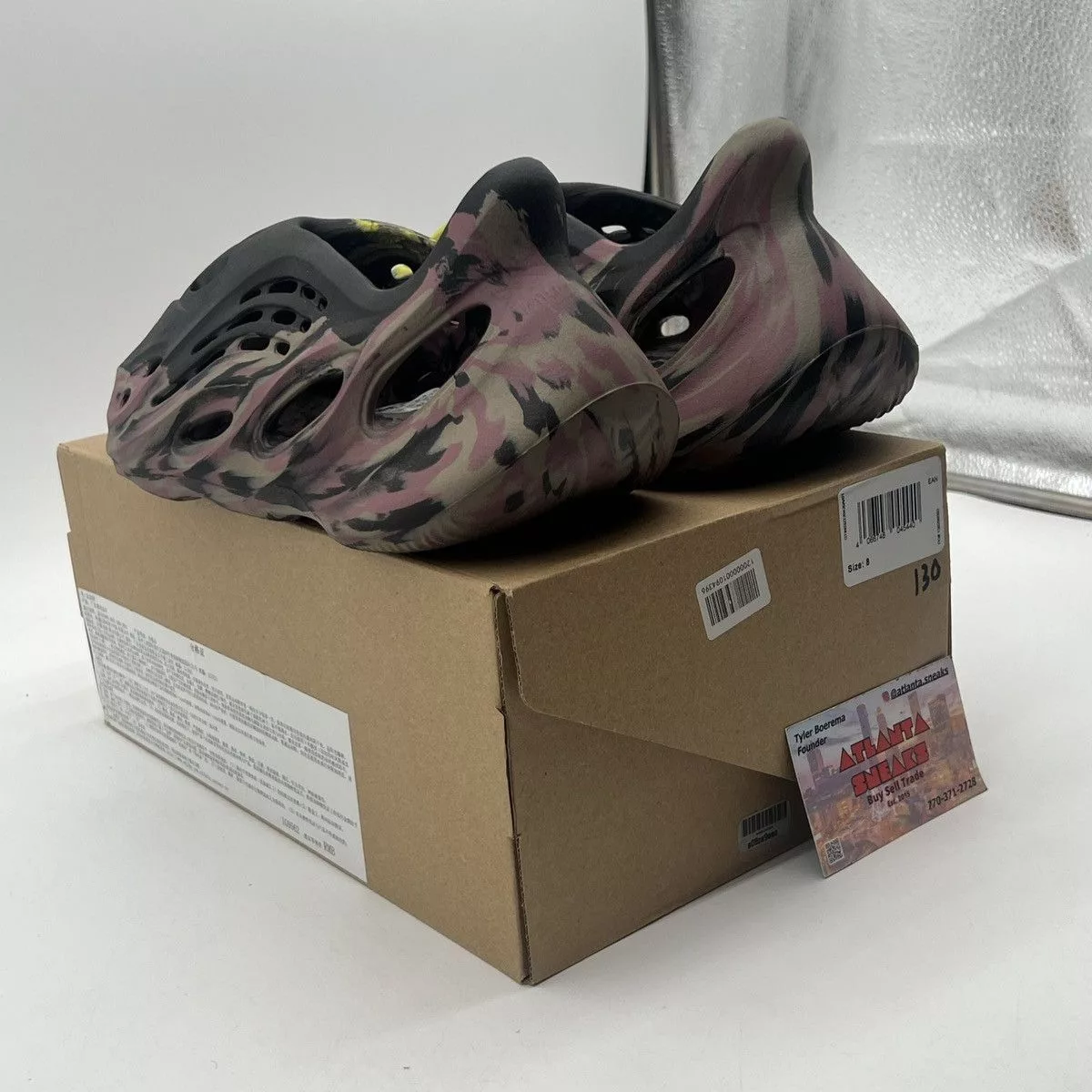 Adidas Slip Ons Adidas Yeezy foam runner Mx carbon Black