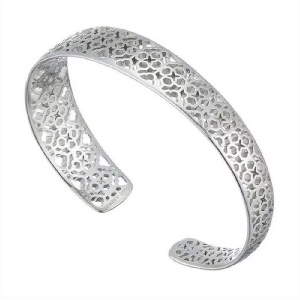 Kendra Scott Bracelets Kendra Scott Uma Silver Filigree Cuff Bracelet