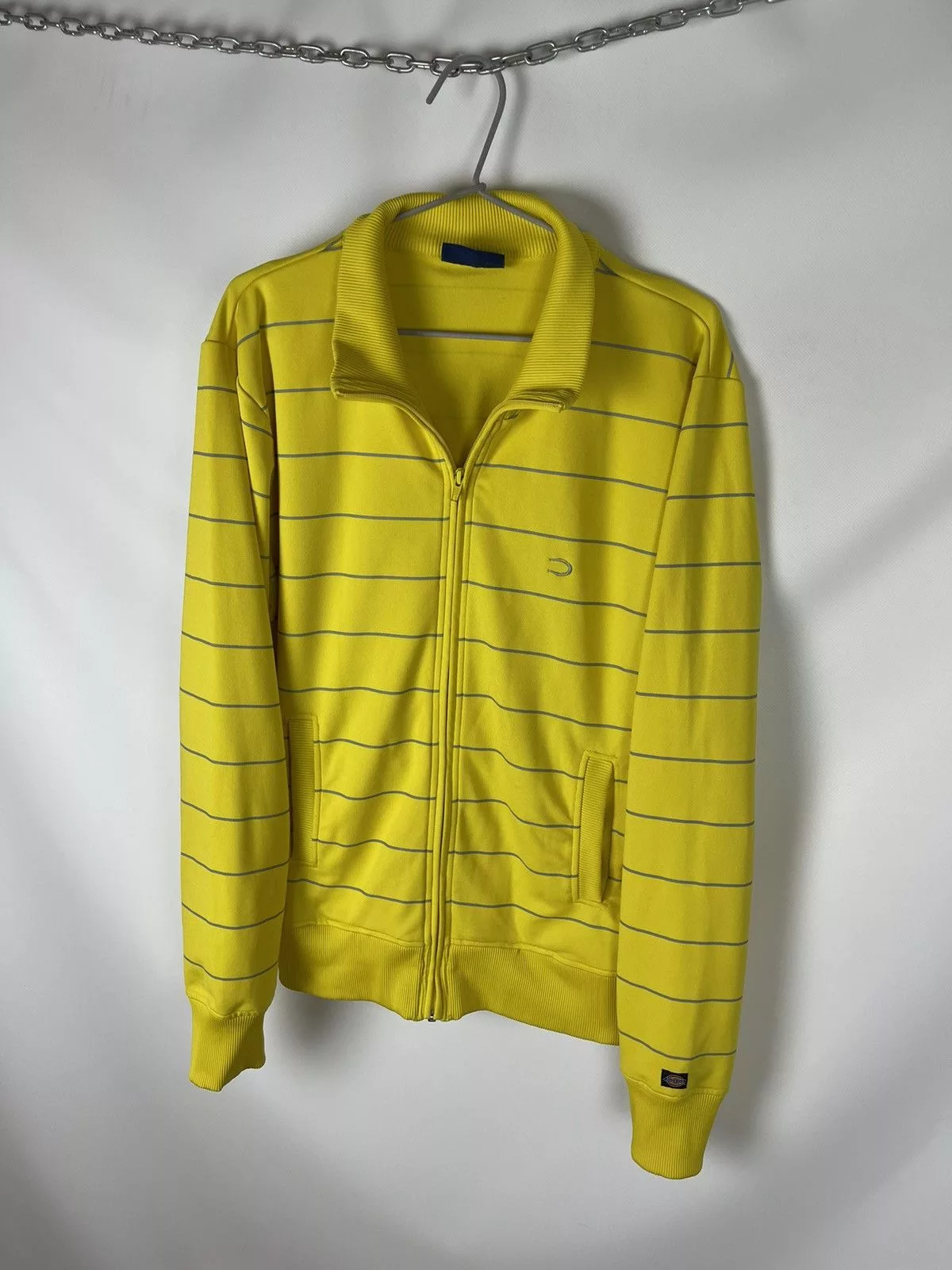 Dickies Light Jackets Dickies vintage yellow striped track top jacket Streetwear