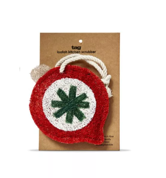 Vintage Ornament Loofa Scrubber
