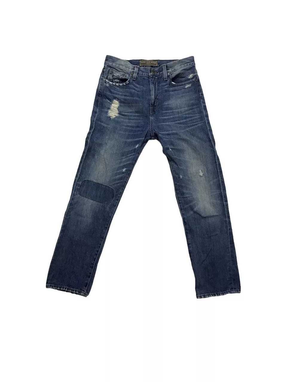 Vintage Denim Vintage Point Sur Denim Blue