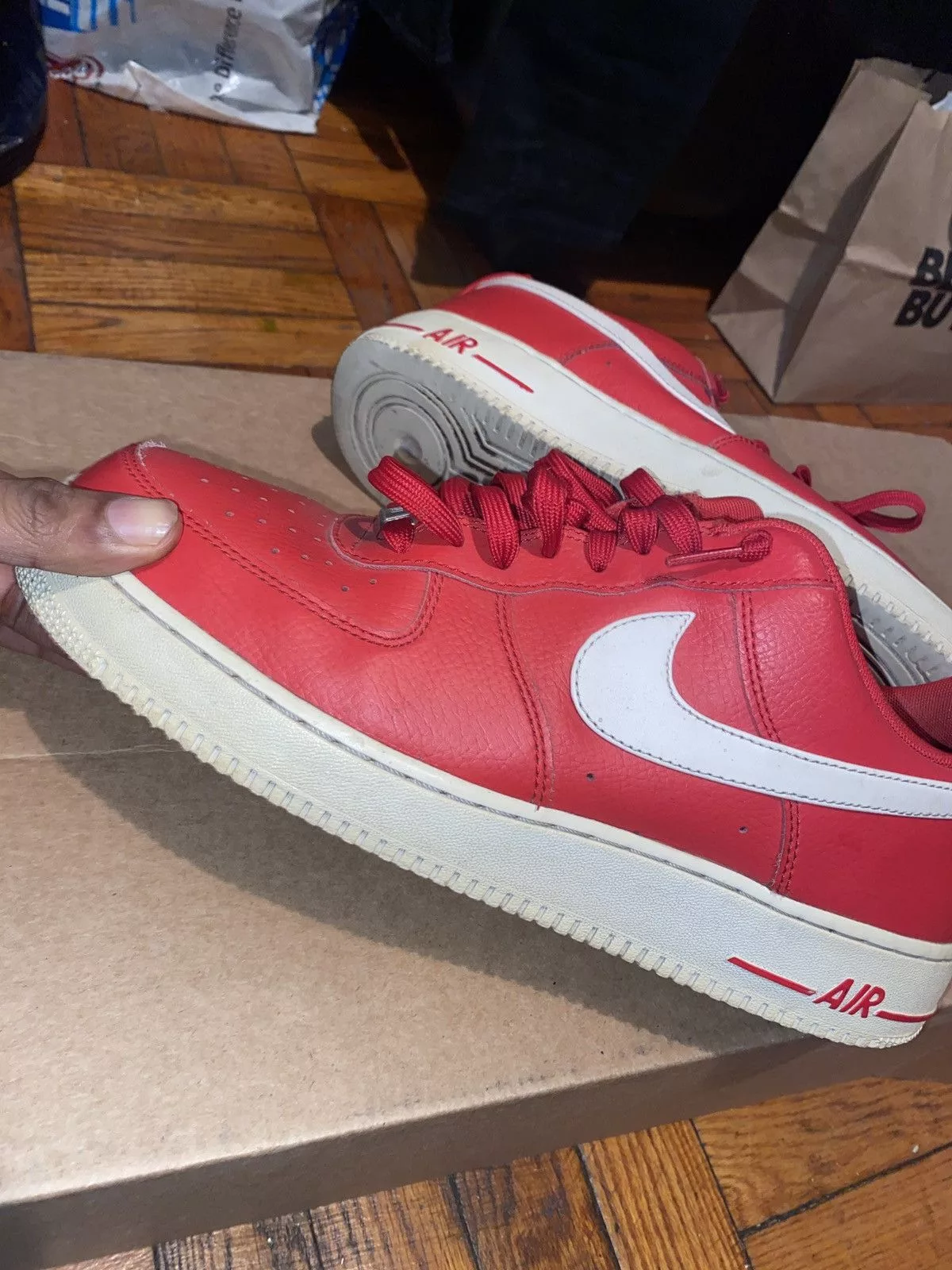 Nike Low Top Sneakers Nike Af1 Red
