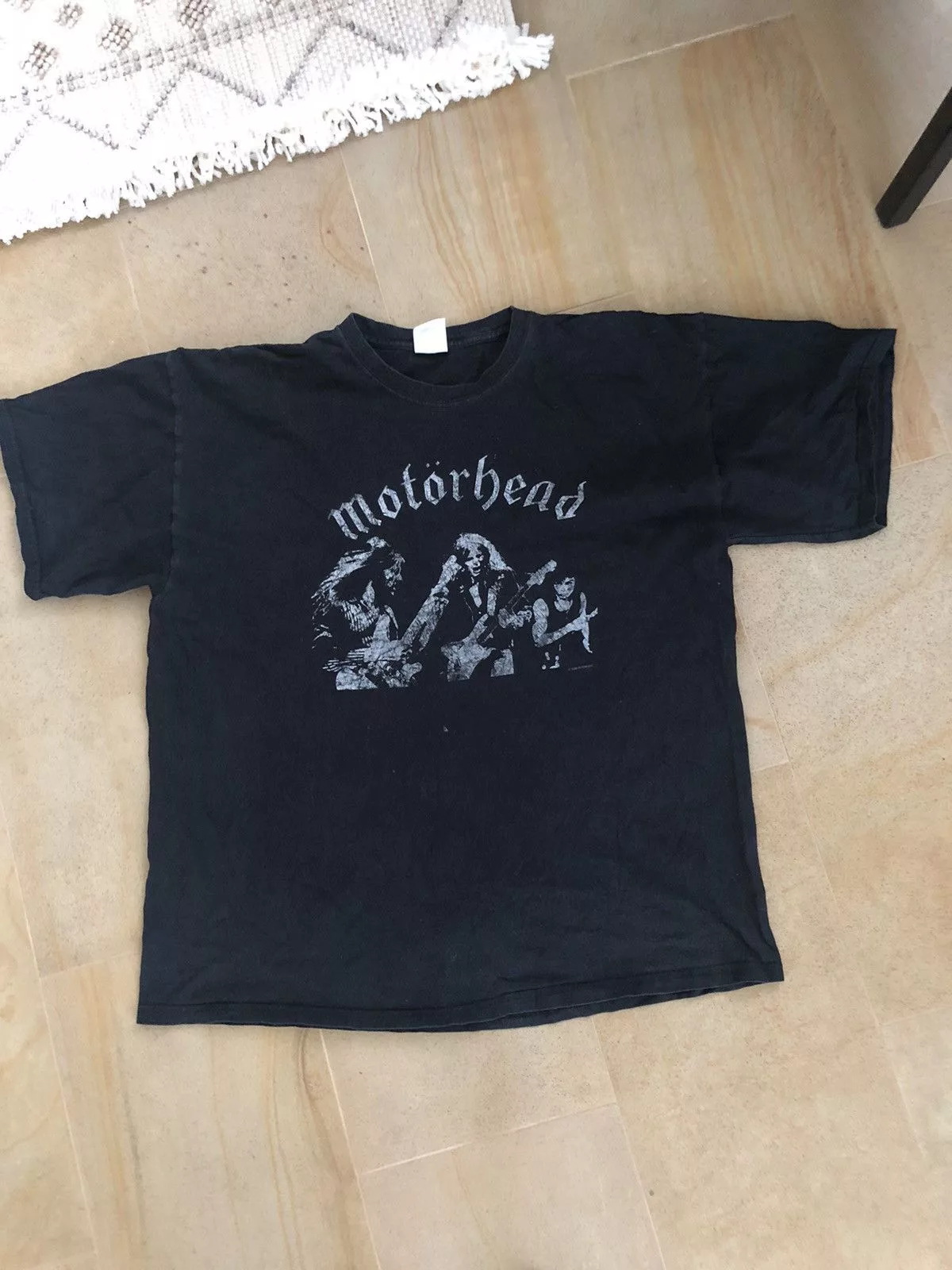 Band Tees Short Sleeve T Shirts Band Tees × Vintage VINTAGE MOTORHEAD 2008 WASHED TEE Black