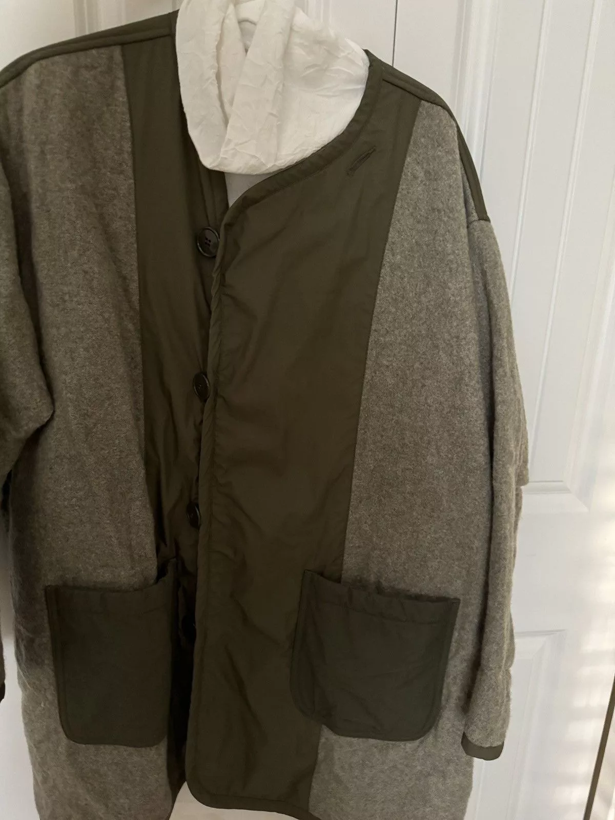 Junya Watanabe Light Jackets Junya Watanabe wool coat✅ light weight army Green