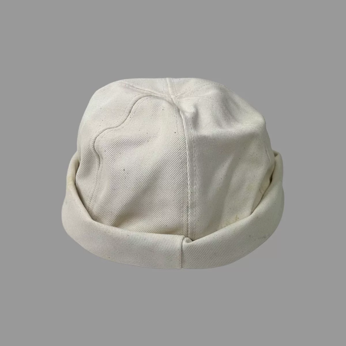 Vintage Hats Vintage 1970s blank painter hat White