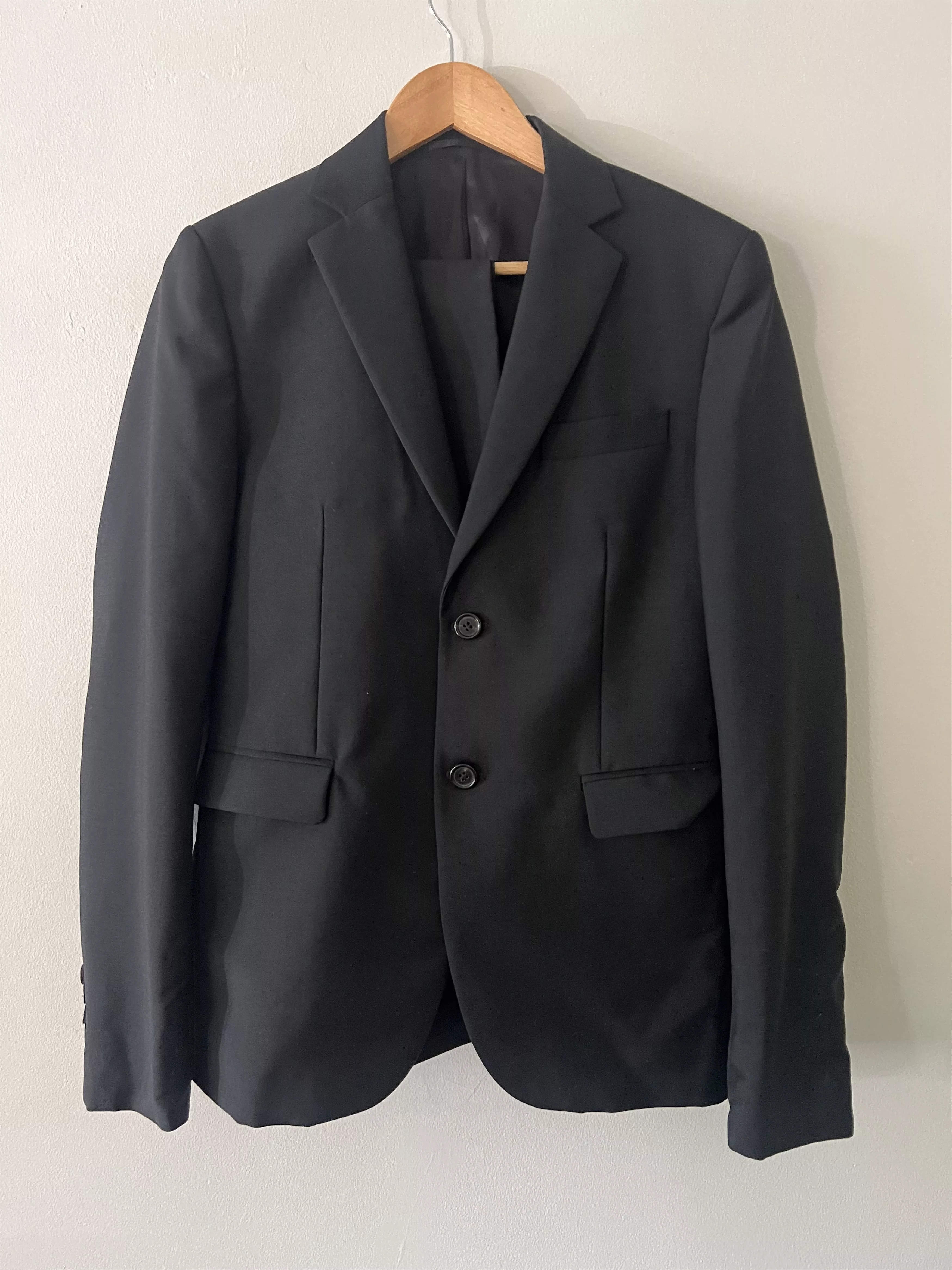 Acne Studios Suits Acne Studios Black Suit