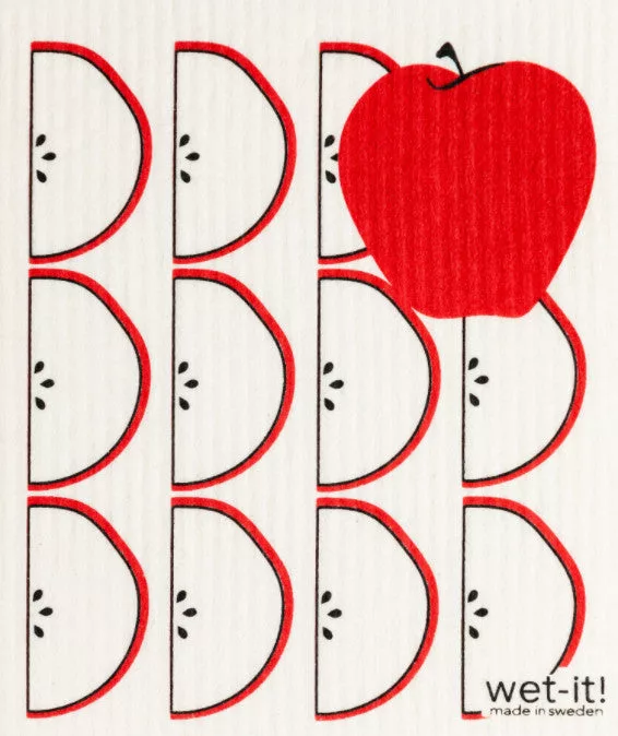 Apples Swedish Dishcloth
