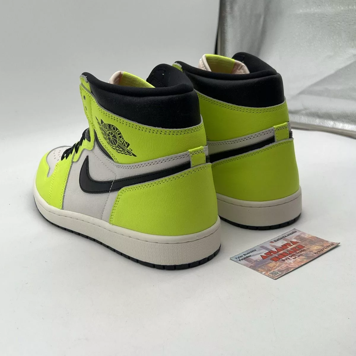 Nike Hi Top Sneakers Nike Air Jordan 1 High Visionaire White