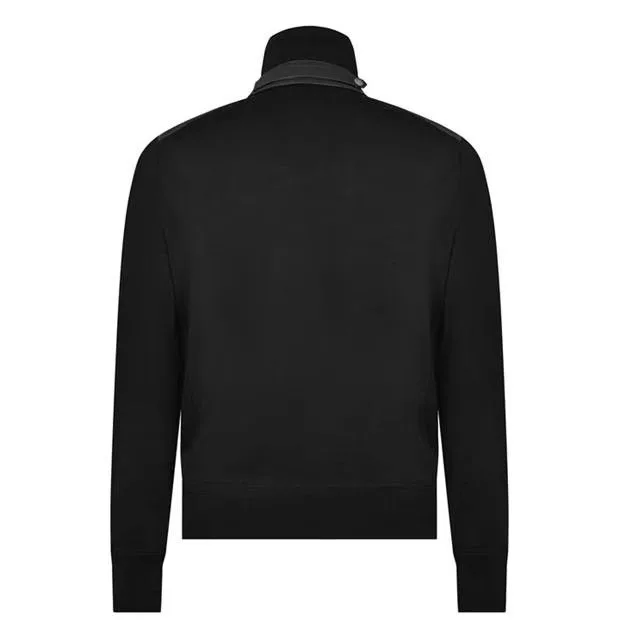 Tom Ford Light Jackets Tom Ford o1g2r1mq0724 Down Front Zip Up Jackets in Black