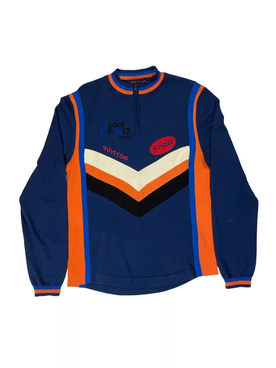 Louis Vuitton Sweaters Knitwear Louis Vuitton Cycling Quarter Zip Multi