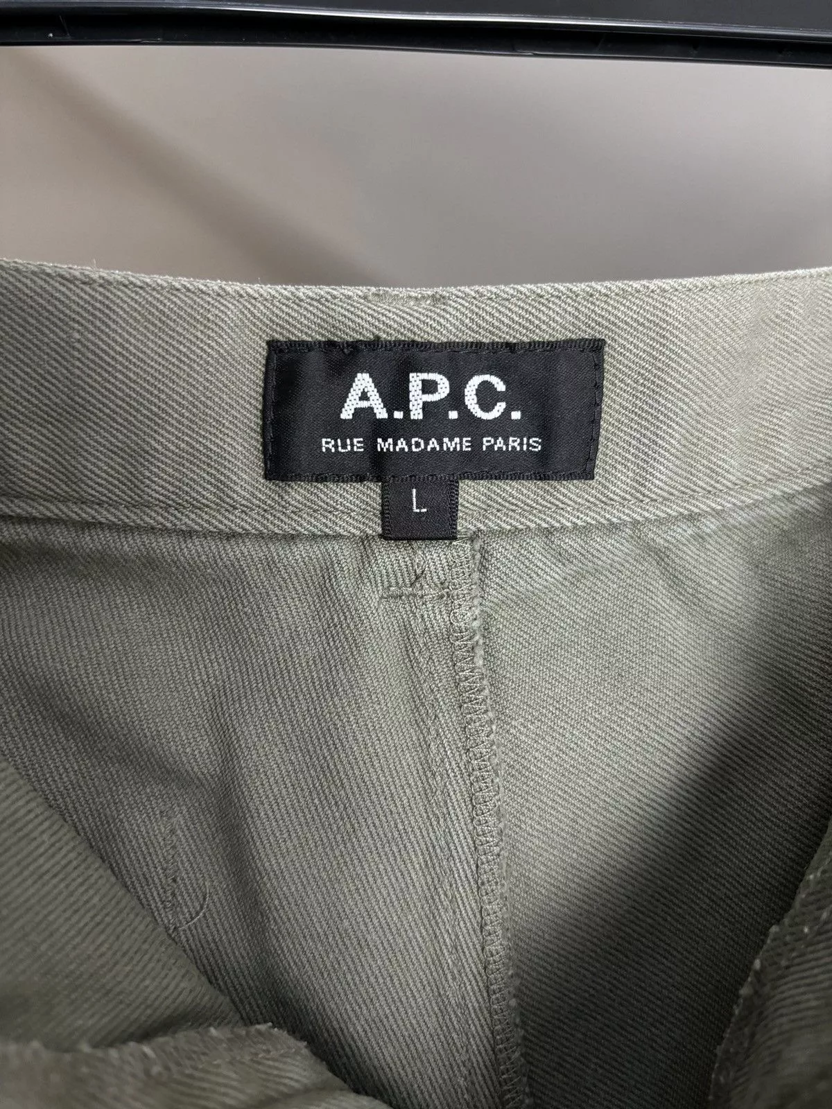 A.P.C. Shorts Green