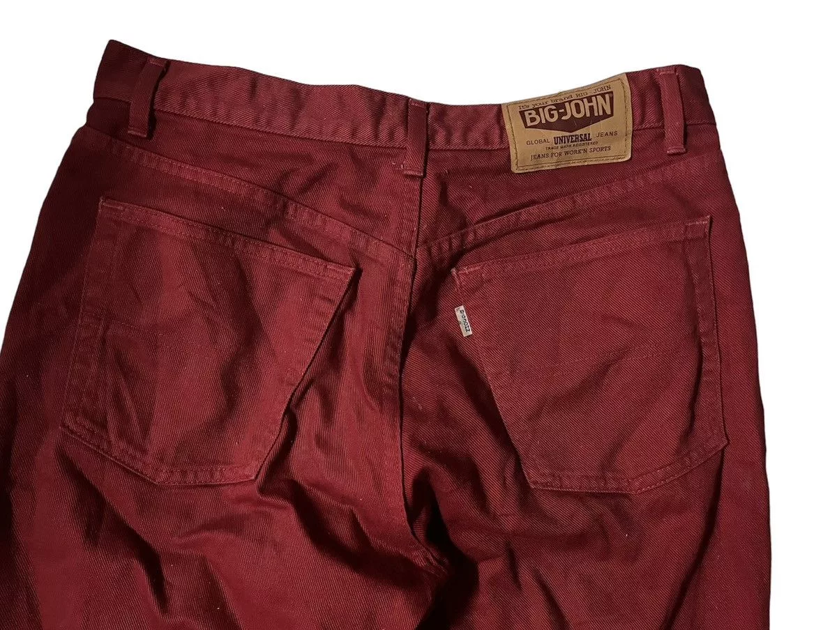 Big John × Japanese Brand Big John Denim Red
