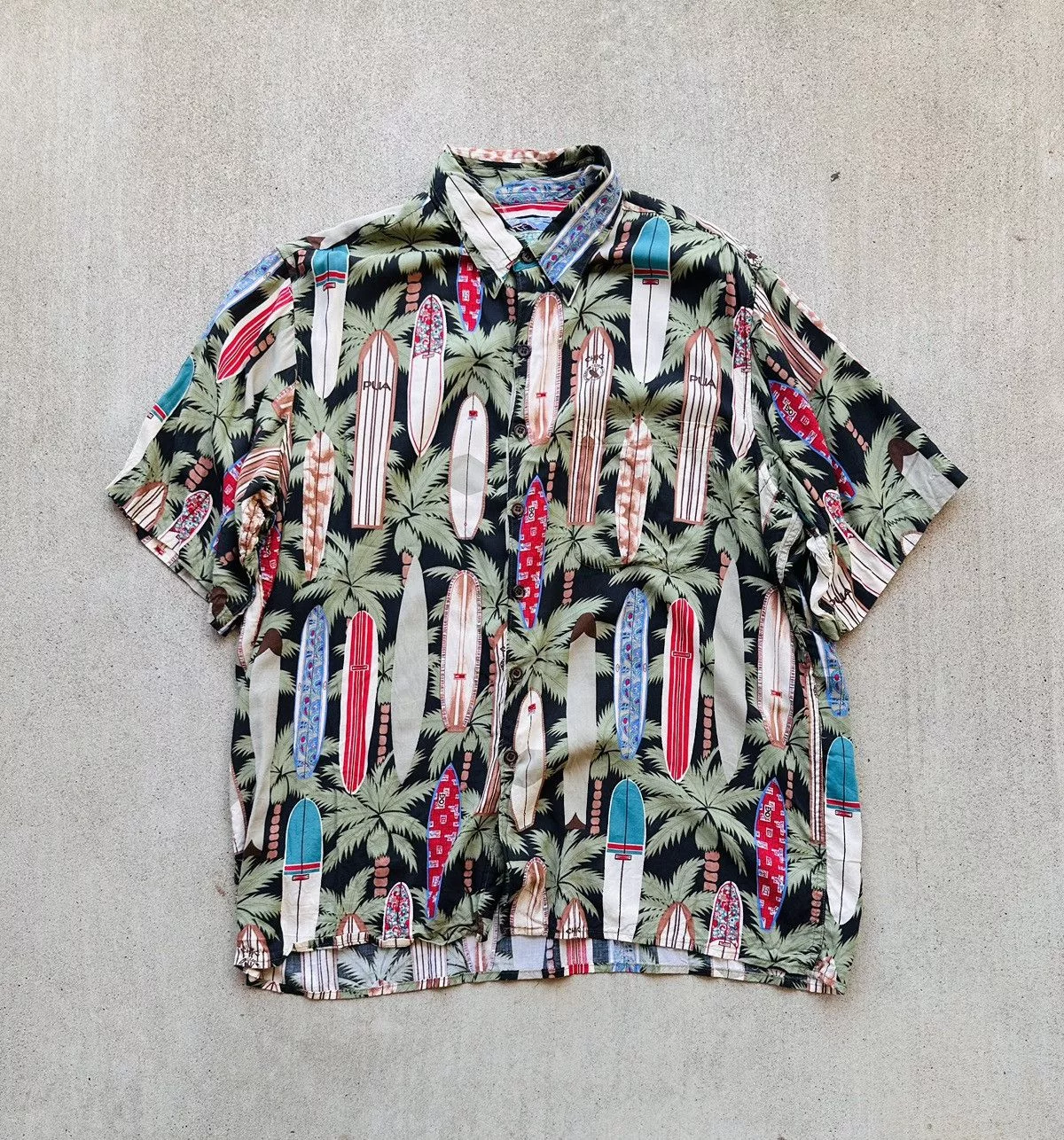 Reyn Spooner Shirts Button Ups Reyn Spooner × Vintage Vintage Reyn Spooner Hawaiian Shirt Large Aloha Camp Multi