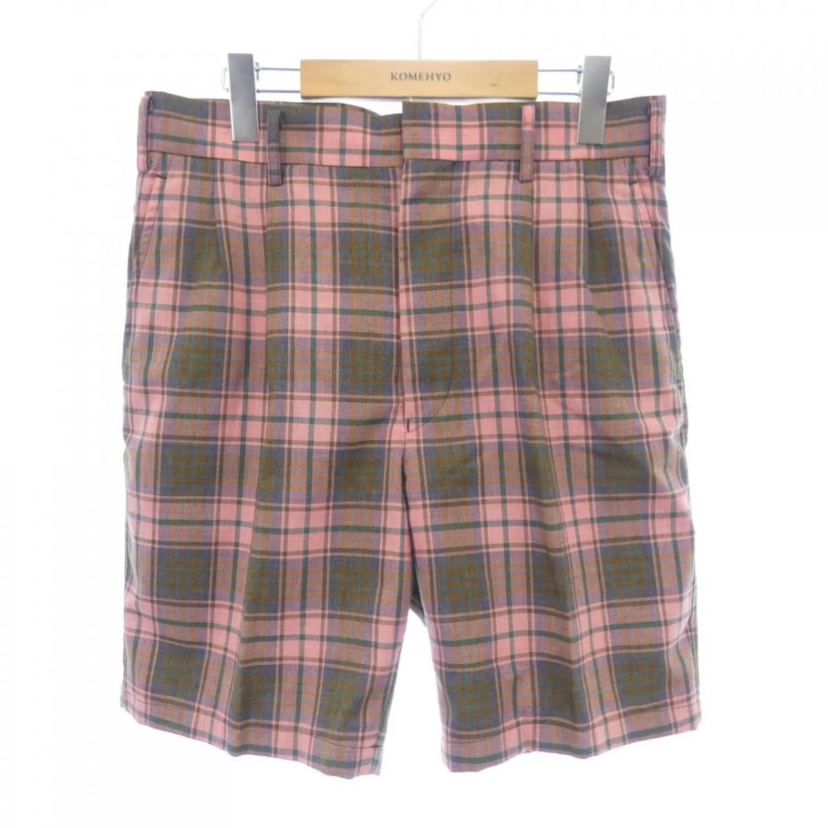 Junya Watanabe Shorts Checkered Half Pants Polyester Multicolor