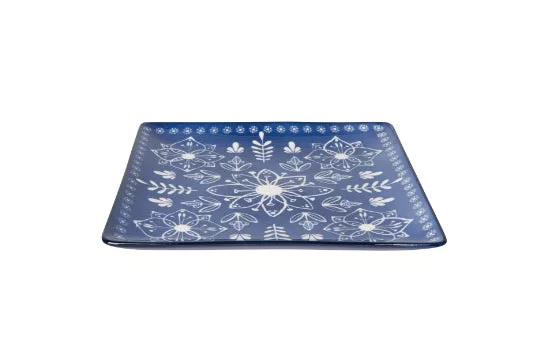 Porto Stamped Plate 8 Inch