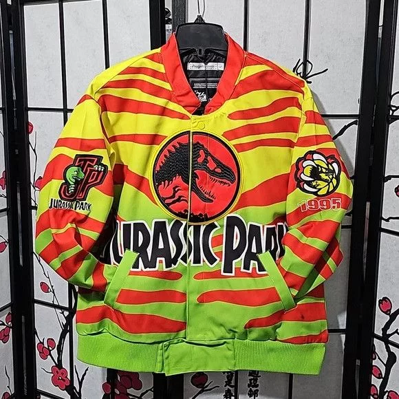 Other Bombers Other Jurassic Park Work Jacket Size Medium NWT Multi