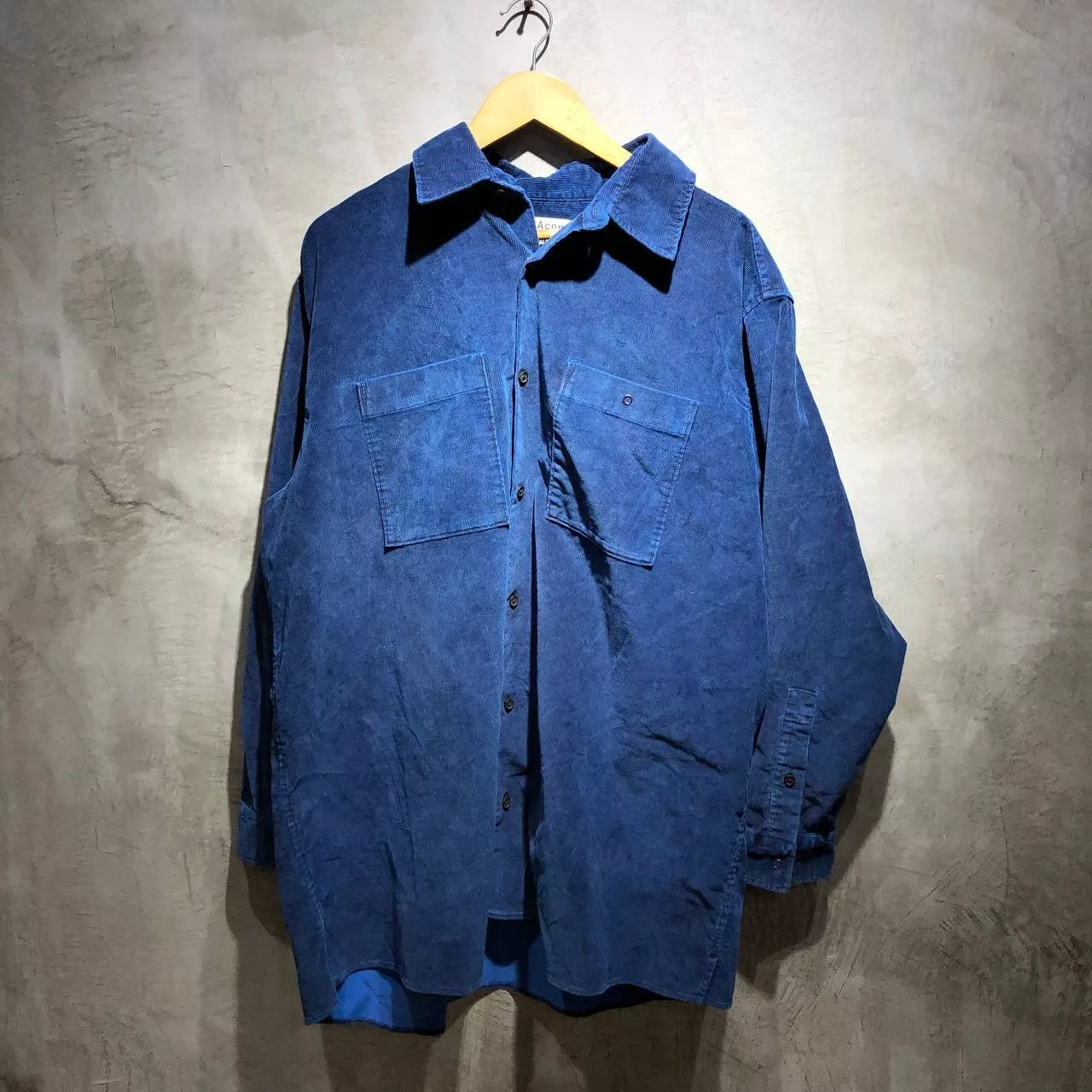 Acne Studios Polos BNWT Acne Studios Corduroy Button down long sleeves Blue