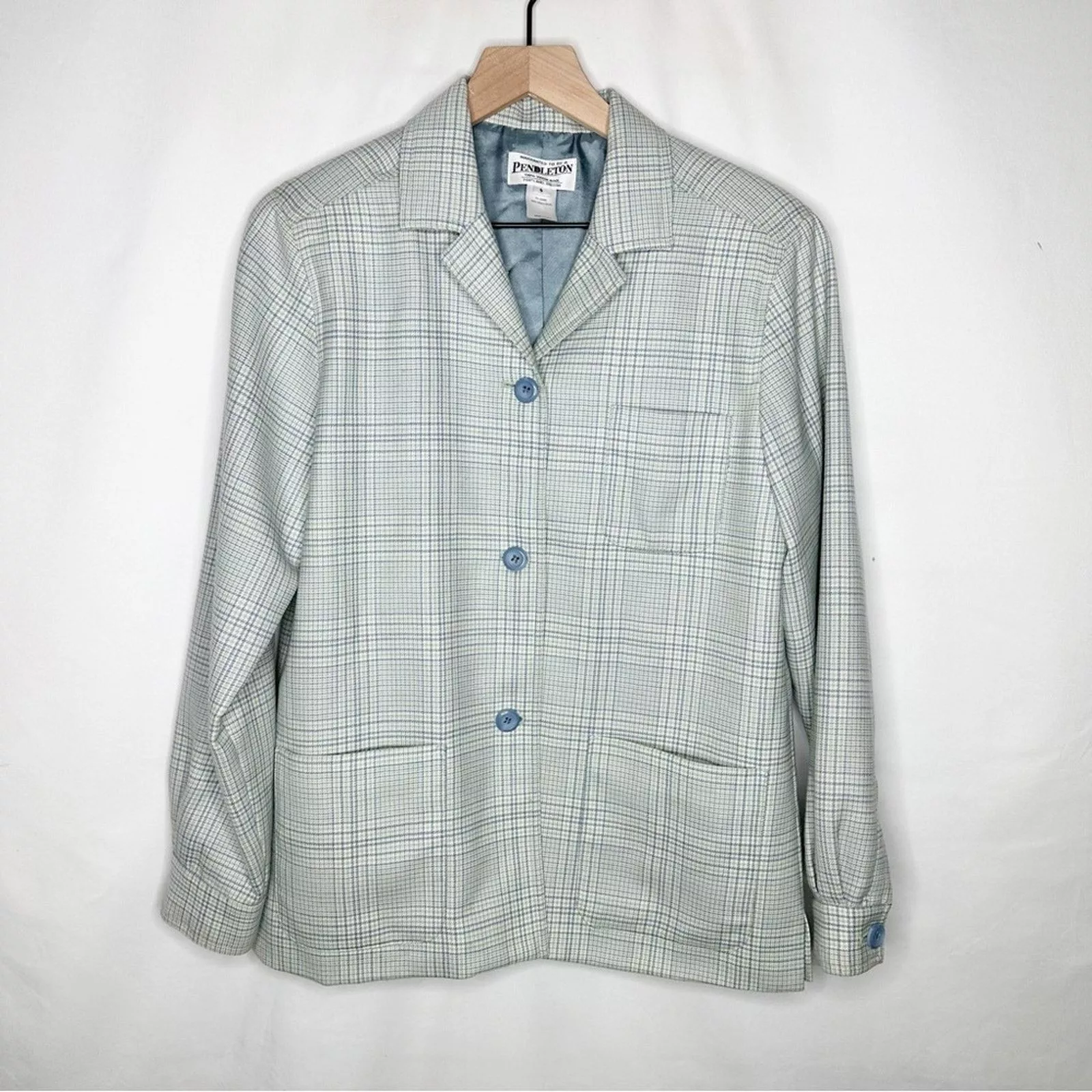 Pendleton Jackets PENDLETON Women's Vintage Blazer in Size 6 Blue