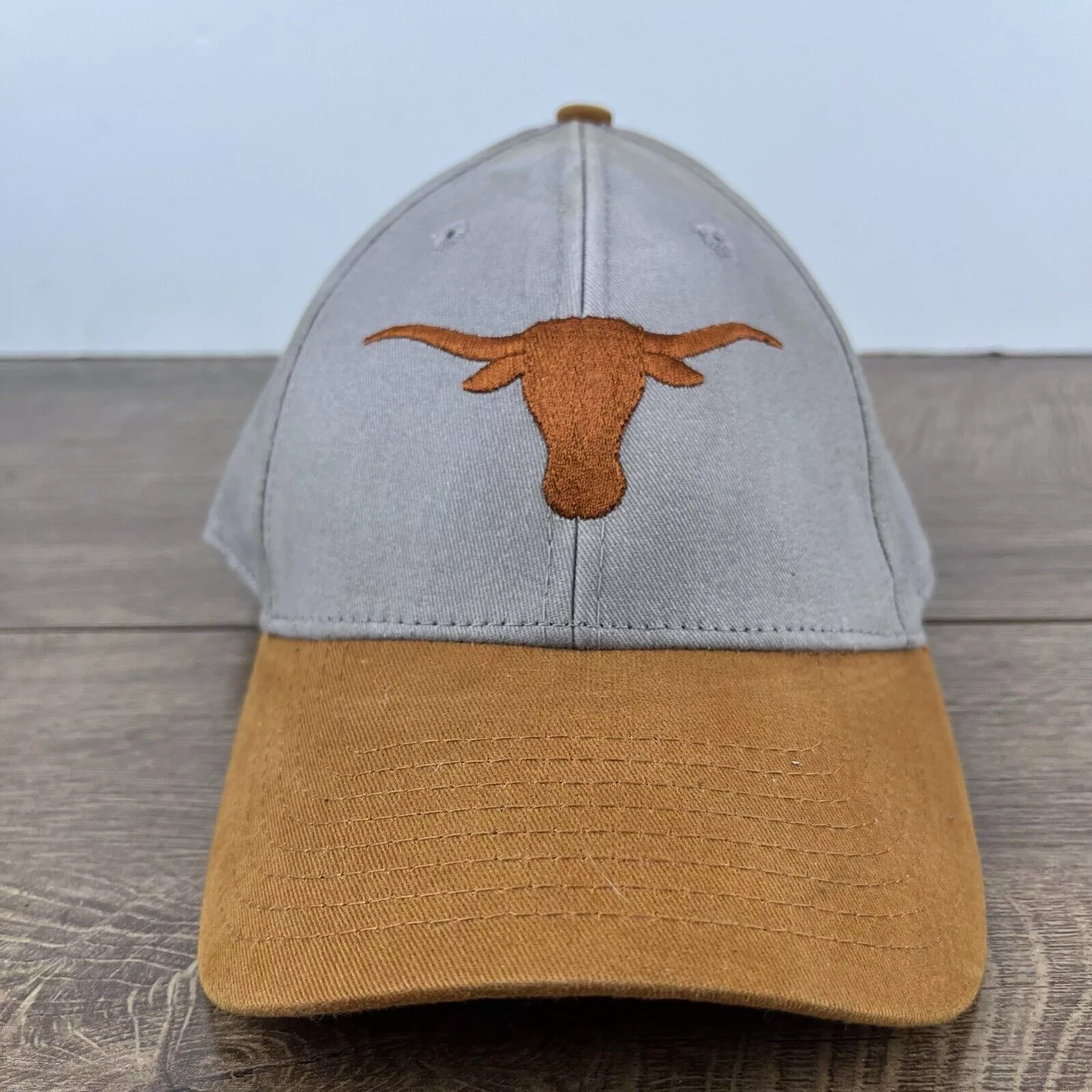 Other Hats Other Texas Longhorns Gray Orange Hat Gray Hat Adjustable Hat Gray