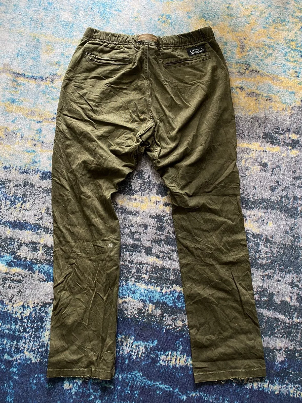 Manastash Casual Pants Manastash Flex Climber Pants Olive Green