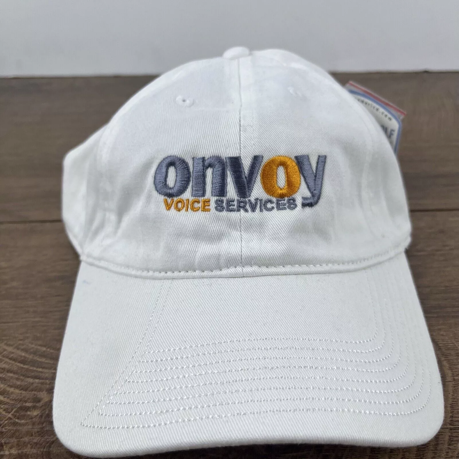 Other Hats Other Onvoy Hat Voice Services White Cap Hat Adjustable Hat White