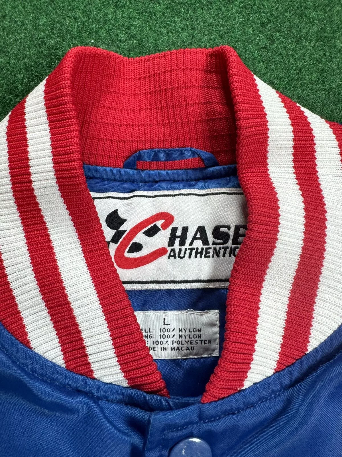 Chase Authentics Bombers Chase Authentics × Vintage NASCAR Chase Authentics Pepsi #24 Jeff Gordon Blue Jacket