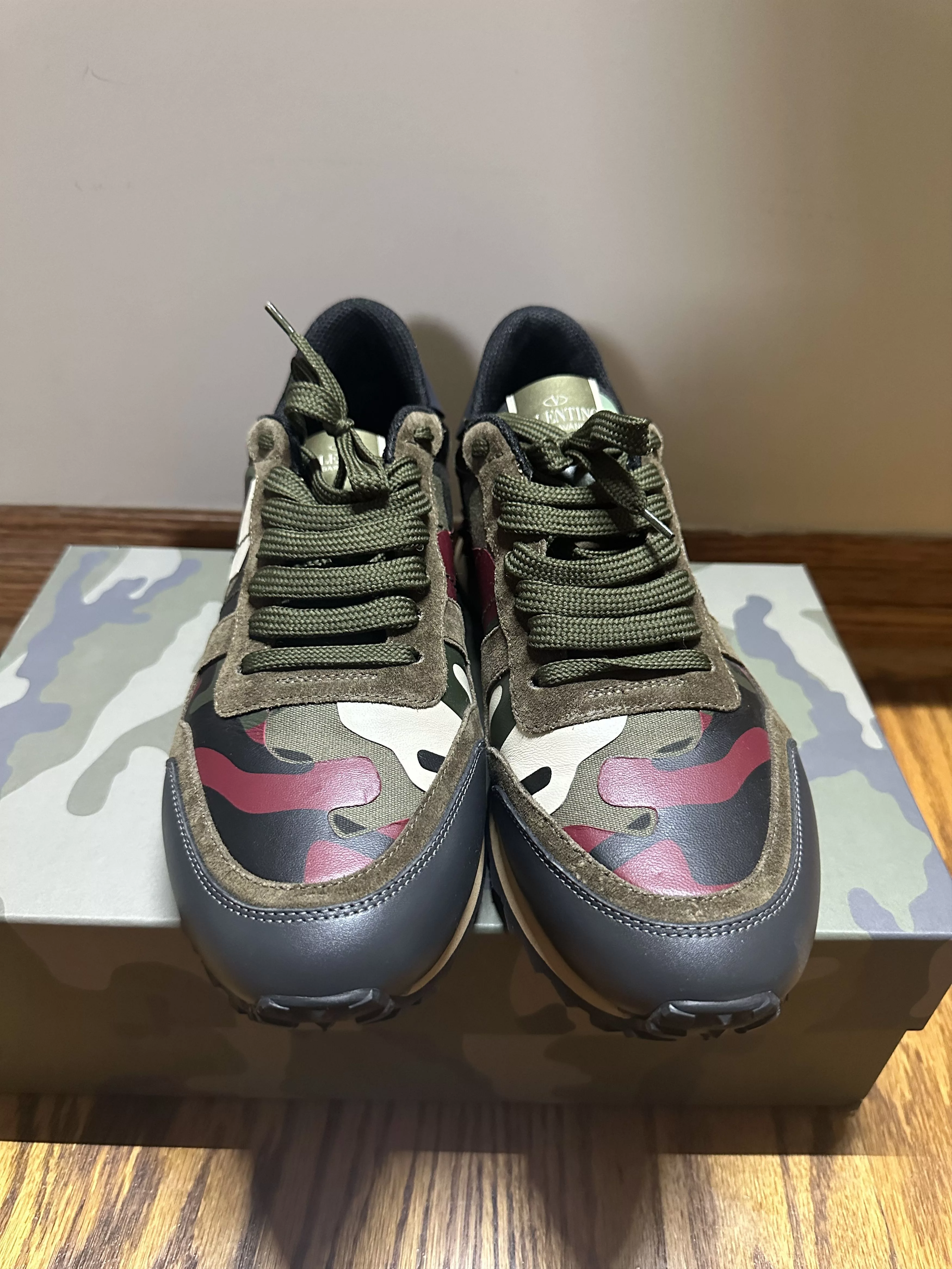 Valentino Low Top Sneakers Valentino Rockrunner Multi
