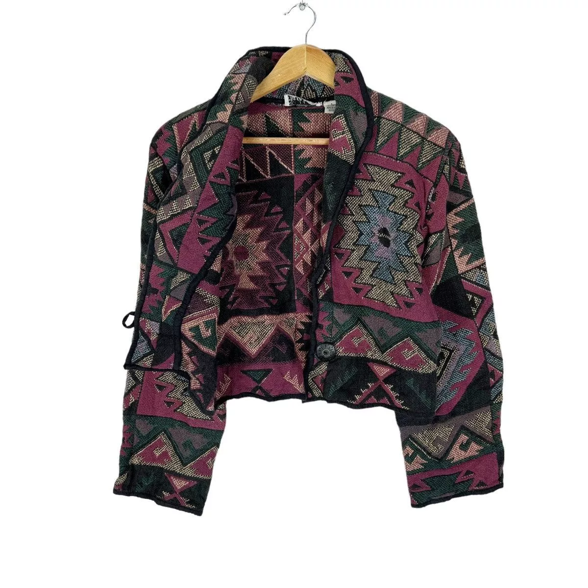 Native Jackets Native × Vintage 🌟FLASHBACK INDIA NATIVE CROPPED JACKET Multi