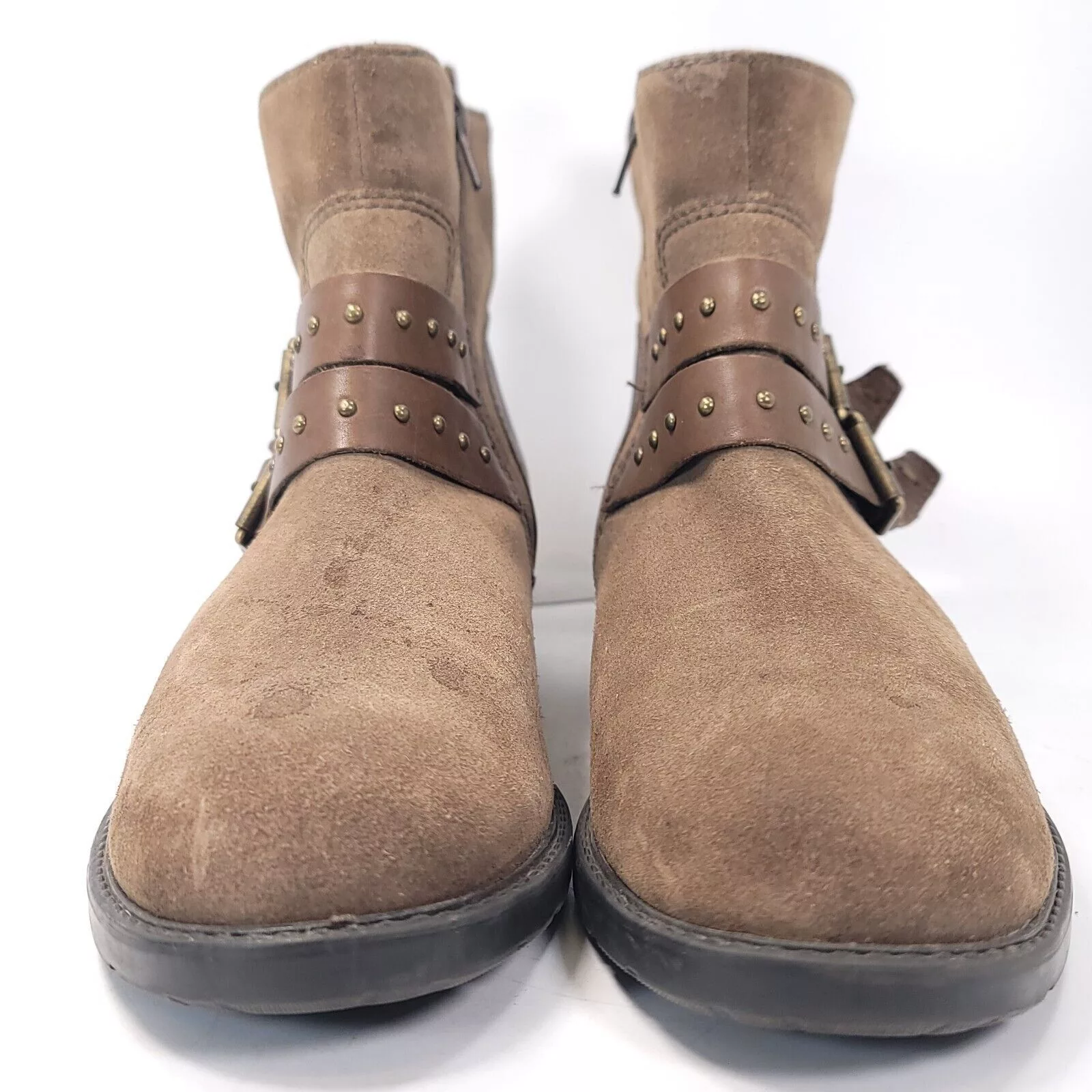 Clarks Boots Clarks Zip Side Mid Rise Boot Womens Size 8.5 26112876 Brown