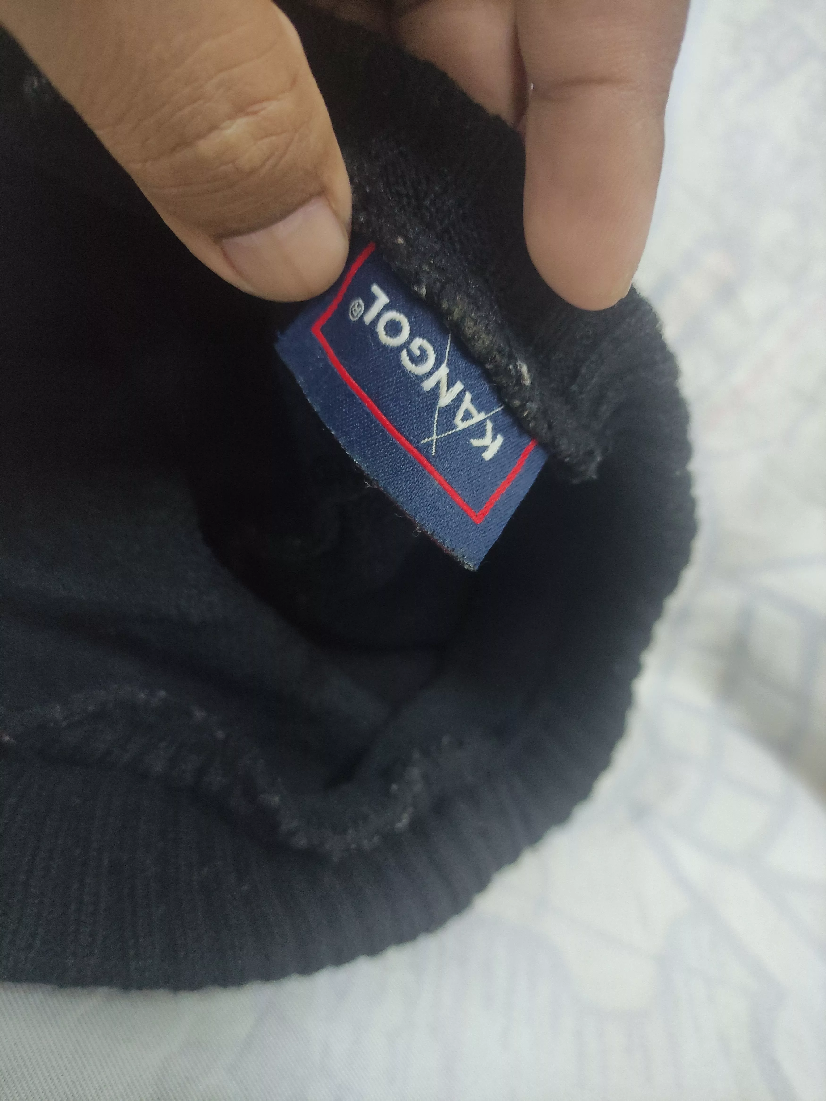 Kangol Hats Kangol × Vintage KANGOL VISOR BEANIE CAP BIG LOGO Multi