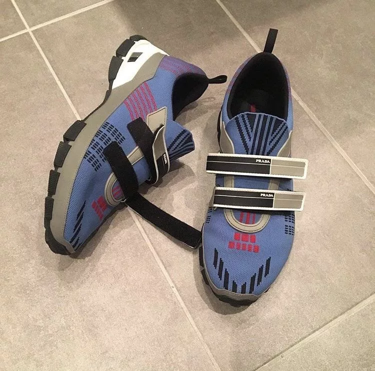 Prada Low Top Sneakers Prada sneaker Blue