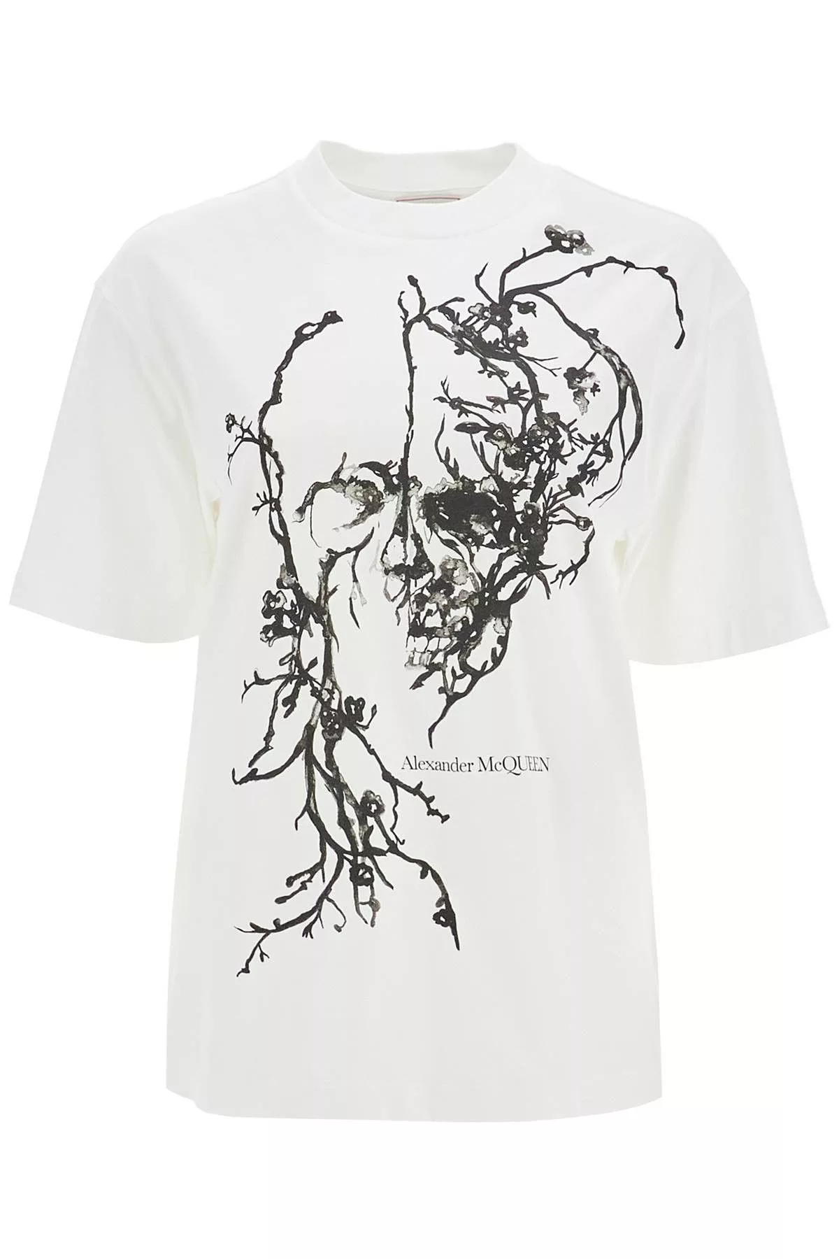 Alexander McQueen Polos ALEXANDER MCQUEEN "Oversized Cherry Blossom White