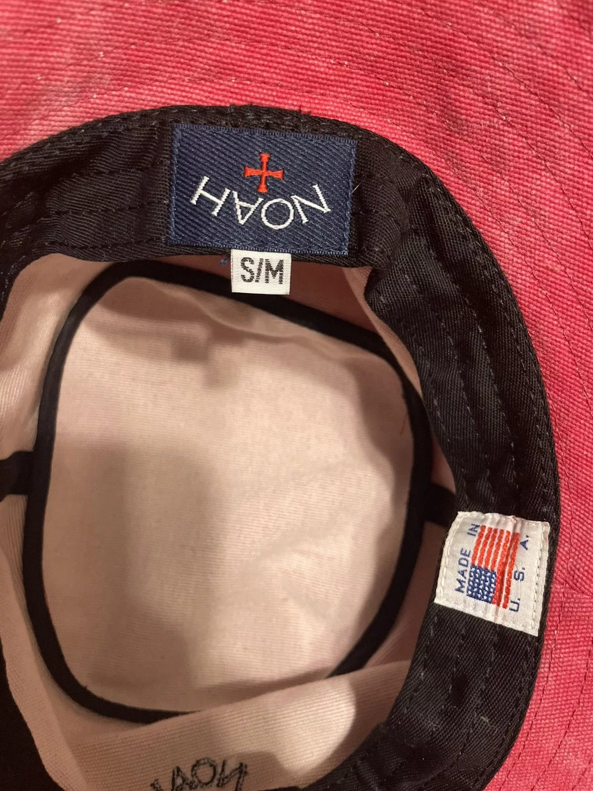 Noah Hats Noah bucket hat pinkish/red
