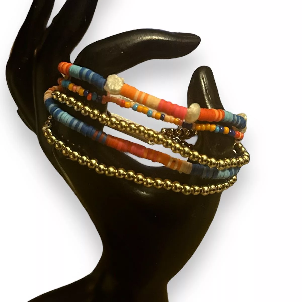 Other Bracelets Other Frenzy multicolor bead bracelets