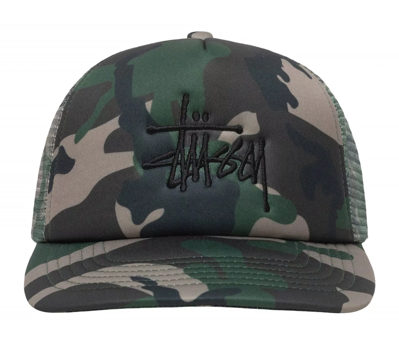 Stussy Hats STUSSY CAMO TRUCKER HAT Multi