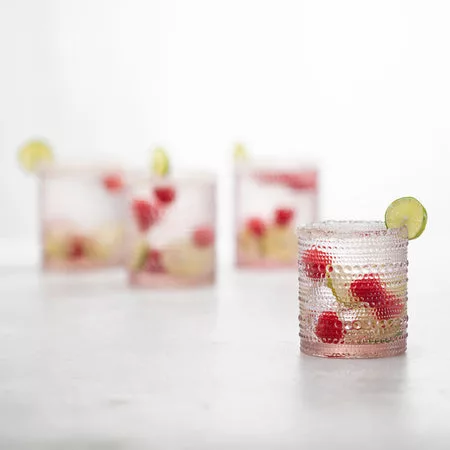 Jupiter Pink DOF Glass 10oz