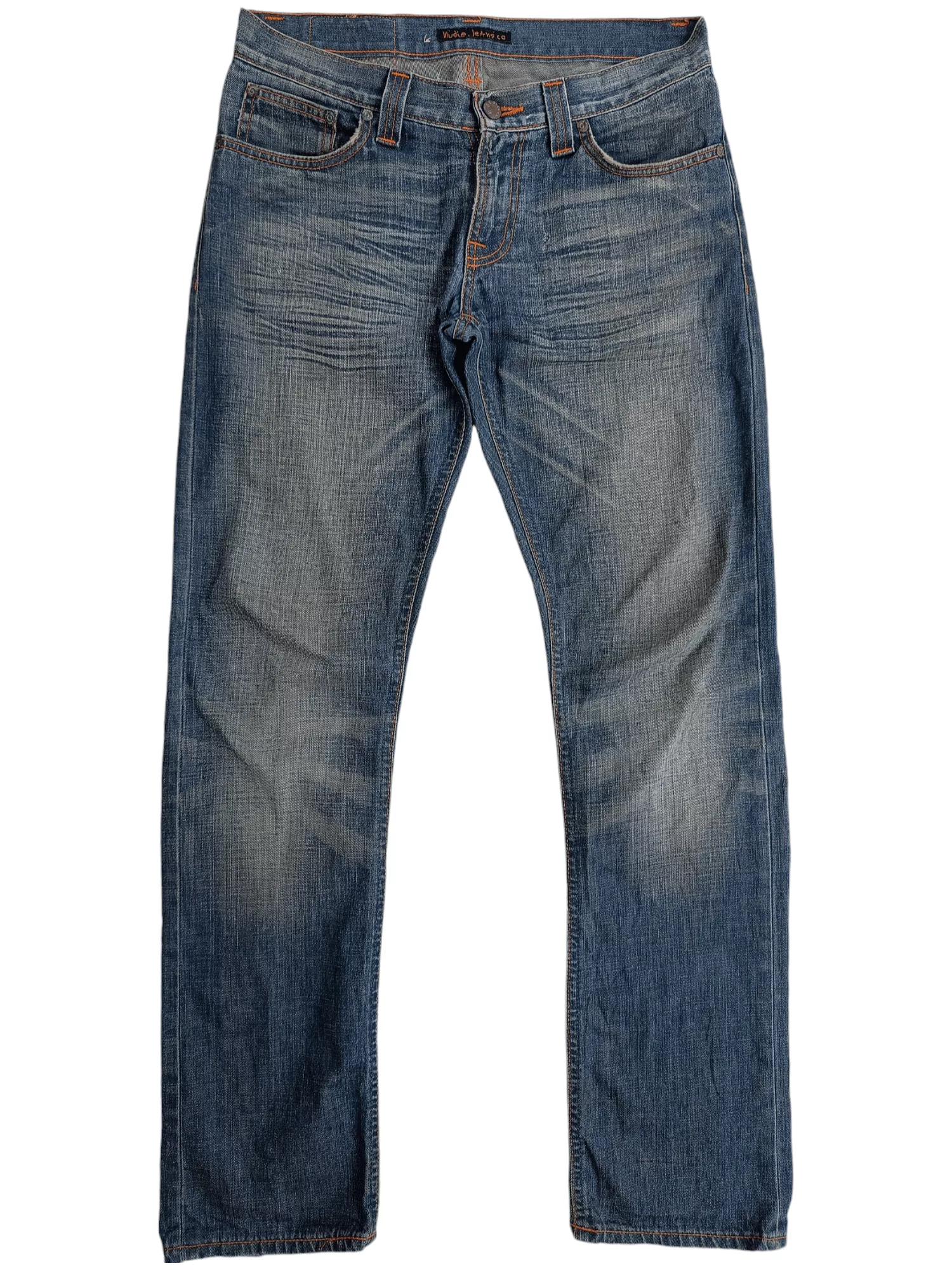 Nudie Jeans Denim Nudie Jeans × Vintage Nudie Jeans NJ1304 SUPER SLIM KIM Super Slim Denim Pants Blue Streetwear