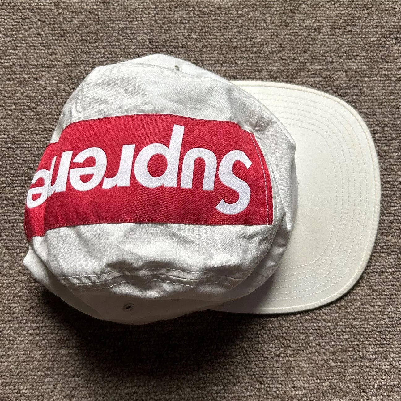 Supreme Hats supreme 5 panel hat White