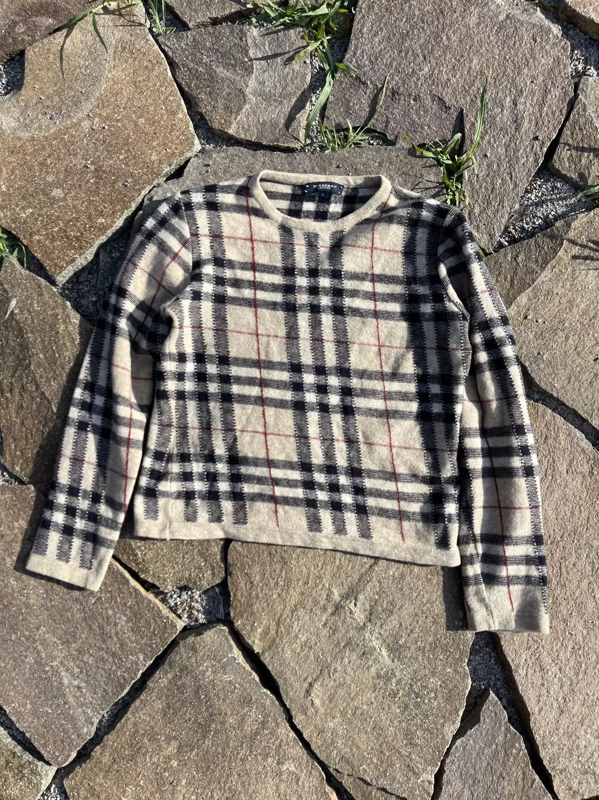 Burberry Sweaters Burberry Nova Check wool sweater Multi