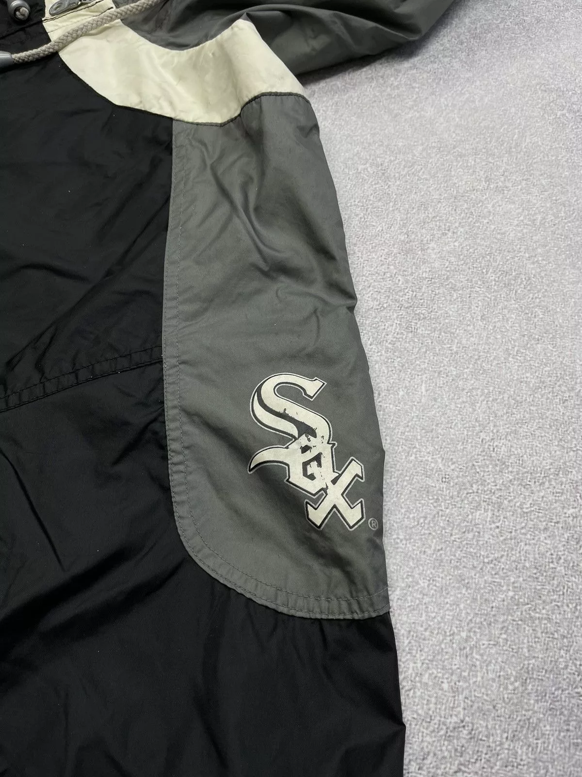 MLB Light Jackets MLB × NBA × Vintage Vintage Chicago White Sox Jacket Baseball MLB CMP Y2K Gray
