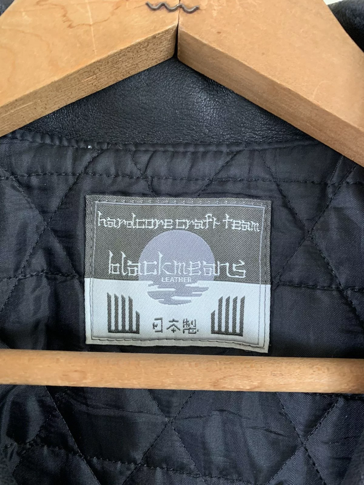Blackmeans Leather Jackets Blackmeans Padded Sheepskin Double Rider