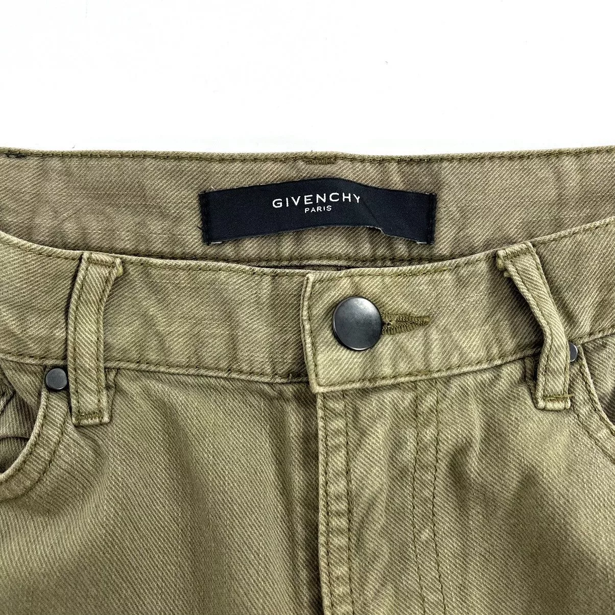 Givenchy Denim Givenchy × Vintage Vintage Givenchy Jeans Green Luxury