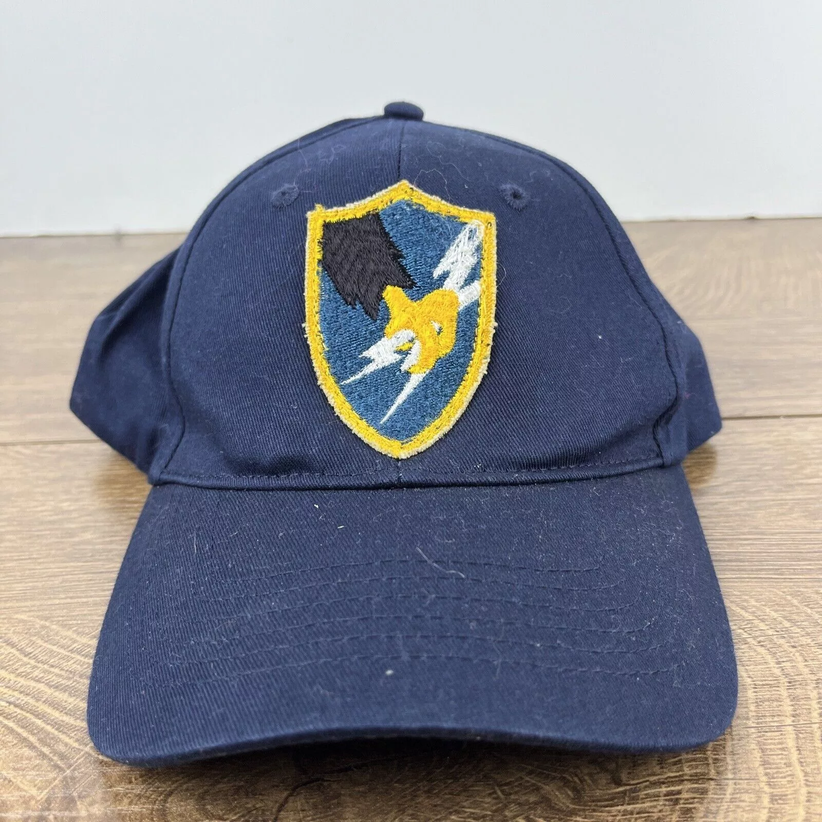 Other Hats Other Eagle Hat Lightning Bolt Hat Blue Adjustable Hat Adult Size